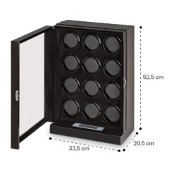 Klagenfurt Uhrenbeweger Rechts-Links-Lauf 12 Uhren LED Touch-Display -Klarstein Verkaufs 10029403 yy 0008 logo