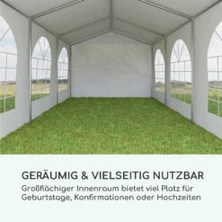 Sommerfest 3x6m 500 G/m² Partyzelt Festzelt PVC Wasserdicht Verzinkt -Klarstein Verkaufs 10029431 de 0003 logo