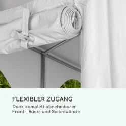 Sommerfest 3x6m 500 G/m² Partyzelt Festzelt PVC Wasserdicht Verzinkt -Klarstein Verkaufs 10029431 de 0007 logo