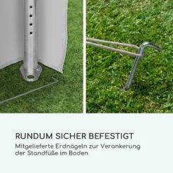 Sommerfest 3x6m 500 G/m² Partyzelt Festzelt PVC Wasserdicht Verzinkt -Klarstein Verkaufs 10029431 de 0009 logo