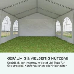 Sommerfest 4x6m 500 G/m² Partyzelt Festzelt PVC Wasserdicht Verzinkt -Klarstein Verkaufs 10029434 de 0003 logo