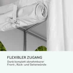 Sommerfest 4x6m 500 G/m² Partyzelt Festzelt PVC Wasserdicht Verzinkt -Klarstein Verkaufs 10029434 de 0007 logo