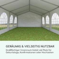 Sommerfest 4x8m 500 G/m² Partyzelt Festzelt PVC Wasserdicht Verzinkt 2 Sommerfest 4x8m 500 G/m² Partyzelt Festzelt PVC Wasserdicht Verzinkt -Klarstein Verkaufs 10029436 de 0003 logo