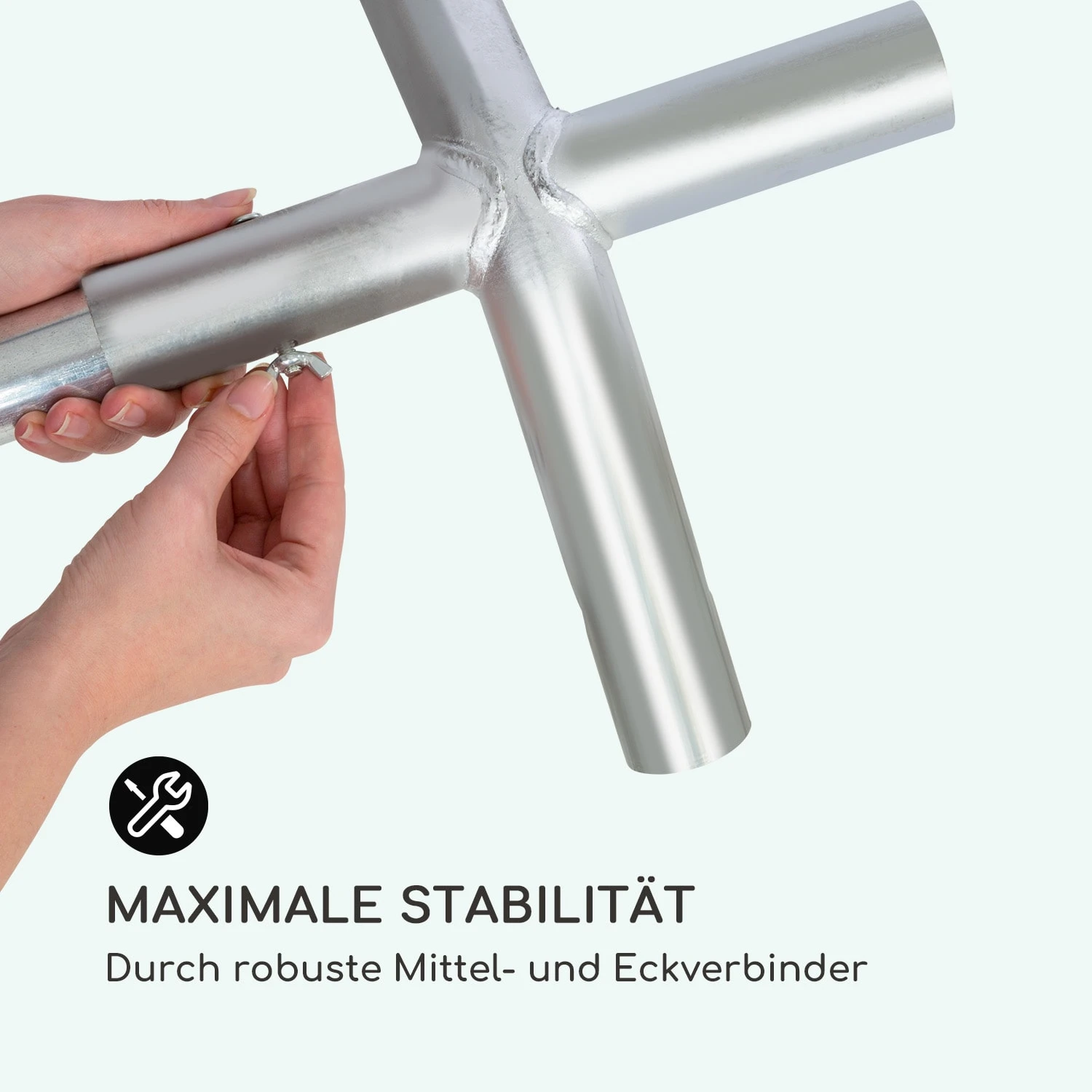 Sommerfest 4x8m 500 g/m² Partyzelt Festzelt PVC wasserdicht verzinkt Sommerfest 4x8m 500 G/m² Partyzelt Festzelt PVC Wasserdicht Verzinkt -Klarstein Verkaufs 10029436 de 0006 logo