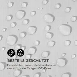 Sommerfest 4x8m 500 G/m² Partyzelt Festzelt PVC Wasserdicht Feuerfest -Klarstein Verkaufs 10029437 de 0004 logo