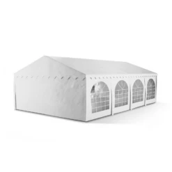 Sommerfest 5x8m 500 G/m² Partyzelt Festzelt PVC Wasserdicht Verzinkt