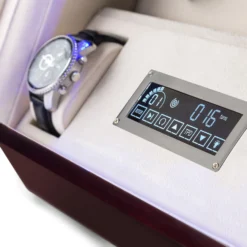 Klingenthal Uhrenbeweger Rechts-Links-Lauf Bis 2200U/d 12 Uhren RGB-LED Touch Abschließbar -Klarstein Verkaufs 10029479 yy 0006 logo