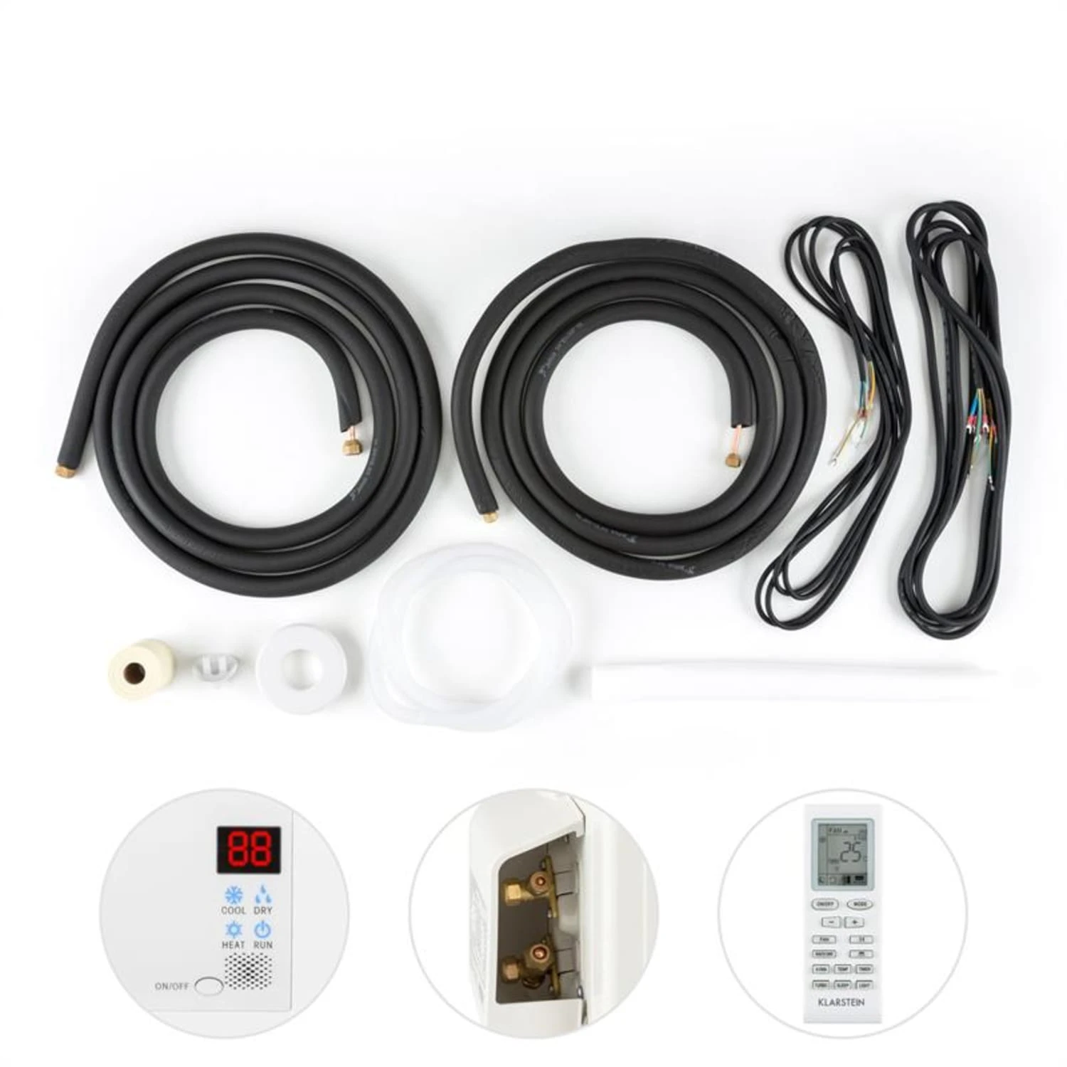 Windwaker B 12 Inverter Split Klimaanlage 12000 BTU A+ Fernbedienung Windwaker B 12 Inverter Split Klimaanlage 12000 BTU A+ Fernbedienung -Klarstein Verkaufs 10029709 yy 0003 detail Klarstein Windwaker B 12 Split Klimageraet