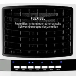 Baltic Blue 3-in-1 Luftkühler 360 M³/h 65 W 6 Ltr Fernbedienung Mobil 6 Baltic Blue 3-in-1 Luftkühler 360 M³/h 65 W 6 Ltr Fernbedienung Mobil -Klarstein Verkaufs 10029734 de 0007 logo