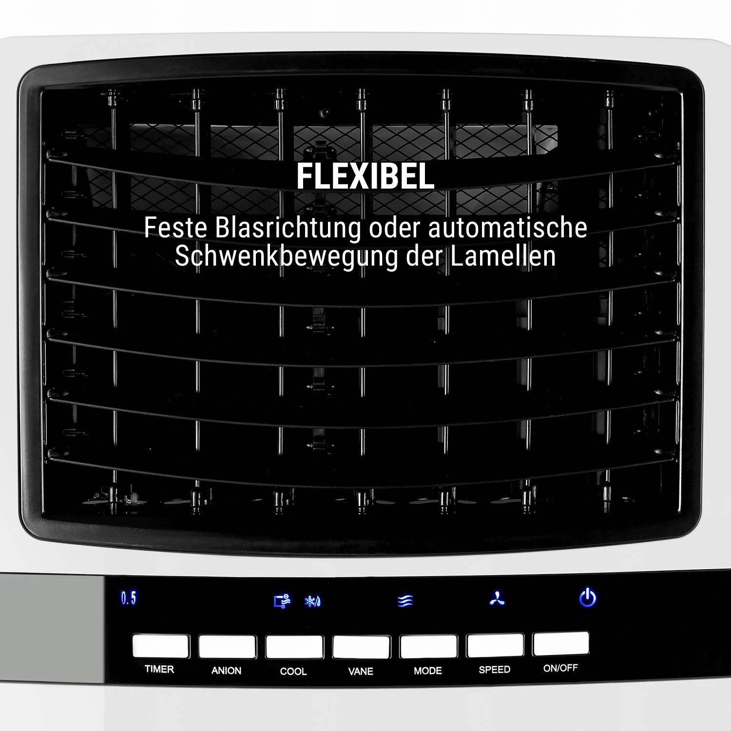 Baltic Blue 3-in-1 Luftkühler 360 m³/h 65 W 6 Ltr Fernbedienung mobil Baltic Blue 3-in-1 Luftkühler 360 M³/h 65 W 6 Ltr Fernbedienung Mobil -Klarstein Verkaufs 10029734 de 0007 logo