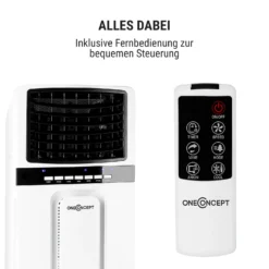 Baltic Blue 3-in-1 Luftkühler 360 M³/h 65 W 6 Ltr Fernbedienung Mobil 8 Baltic Blue 3-in-1 Luftkühler 360 M³/h 65 W 6 Ltr Fernbedienung Mobil -Klarstein Verkaufs 10029734 de 0009 logo