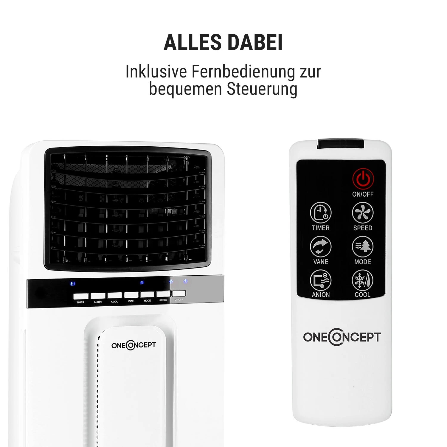 Baltic Blue 3-in-1 Luftkühler 360 m³/h 65 W 6 Ltr Fernbedienung mobil Baltic Blue 3-in-1 Luftkühler 360 M³/h 65 W 6 Ltr Fernbedienung Mobil -Klarstein Verkaufs 10029734 de 0009 logo