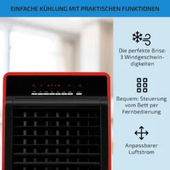 CTR-1 4-in-1 Luftkühler 360 M³/h 65 W 8 Ltr Fernbedienung Mobil 3 CTR-1 4-in-1 Luftkühler 360 M³/h 65 W 8 Ltr Fernbedienung Mobil -Klarstein Verkaufs 10029735 de 0004 usp