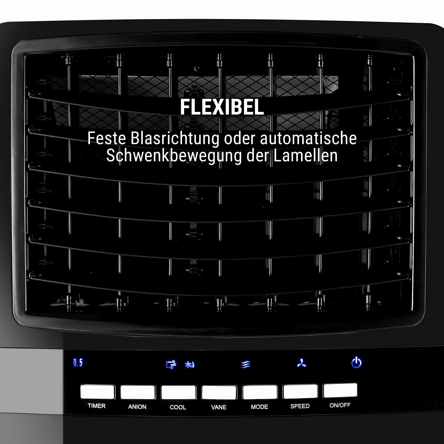 Baltic Black 3-in-1 Luftkühler 360 m³/h 65 W 6 Ltr Fernbedienung mobil Baltic Black 3-in-1 Luftkühler 360 M³/h 65 W 6 Ltr Fernbedienung Mobil -Klarstein Verkaufs 10029738 de 0007 logo