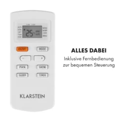 Frostik Fenster-Klimagerät 9.000 BTU/2,7 KW EEC A Fernbedienung -Klarstein Verkaufs 10029808 de 0007 logo