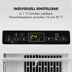 Metrobreeze Rom Klimaanlage 10.000 BTU/3,0 KW EEC A+ -Klarstein Verkaufs 10029856 de 0003 logo
