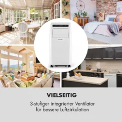 Metrobreeze Rom Klimaanlage 10.000 BTU/3,0 KW EEC A+ -Klarstein Verkaufs 10029856 de 0007 logo