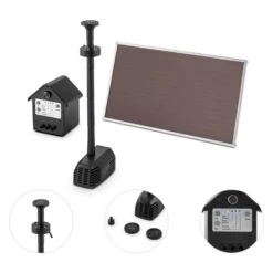 Wasserwerk 250 Wasserpumpe Solar Springbrunnen 250 L/h LED Akku -Klarstein Verkaufs 10029901 yy 0005 titel Blumfeldt Wasserwerk 250 Solar Springbrunnen LED