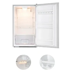 Beerkeeper Kühlschrank 92 Liter 7-Stufen-Thermostat 60 Watt -Klarstein Verkaufs 10030284 yy 0003 detail Klarstein Beerkeeper Kuehlschrank silber reedit