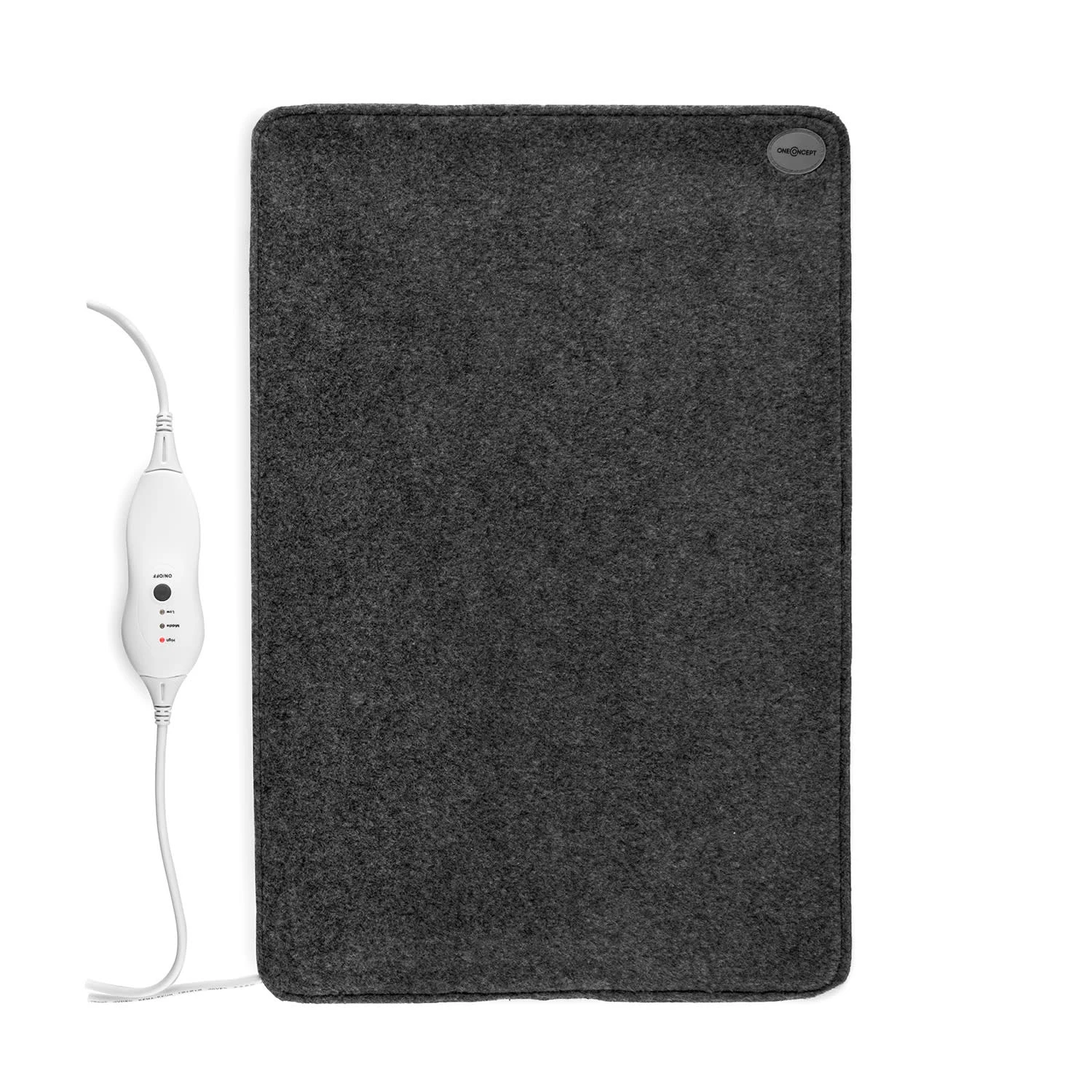 Magic Carpet Heizteppich mit 3 Temperaturstufen 100 W anthrazit Magic Carpet Heizteppich Mit 3 Temperaturstufen 100 W Anthrazit -Klarstein Verkaufs 10030302 yy 0001 titel oneConcept Magic Carpet Heizteppich