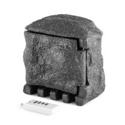 Power Rock Remote Gartensteckdose 4-fach Verteiler 3m Fels Dunkelgrau 5 Power Rock Remote Gartensteckdose 4-fach Verteiler 3m Fels Dunkelgrau -Klarstein Verkaufs 10030598 yy 0006 front Waldbeck Power Rock Gartensteckdose 3m dunkelgrau