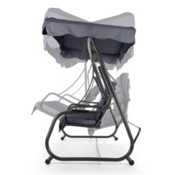 High Society Hollywoodschaukel Gartenschaukel 220 Cm Grau -Klarstein Verkaufs 10030611 yy 0005 titel side Blumfeldt High Society Hollywoodschaukel dunkelblau