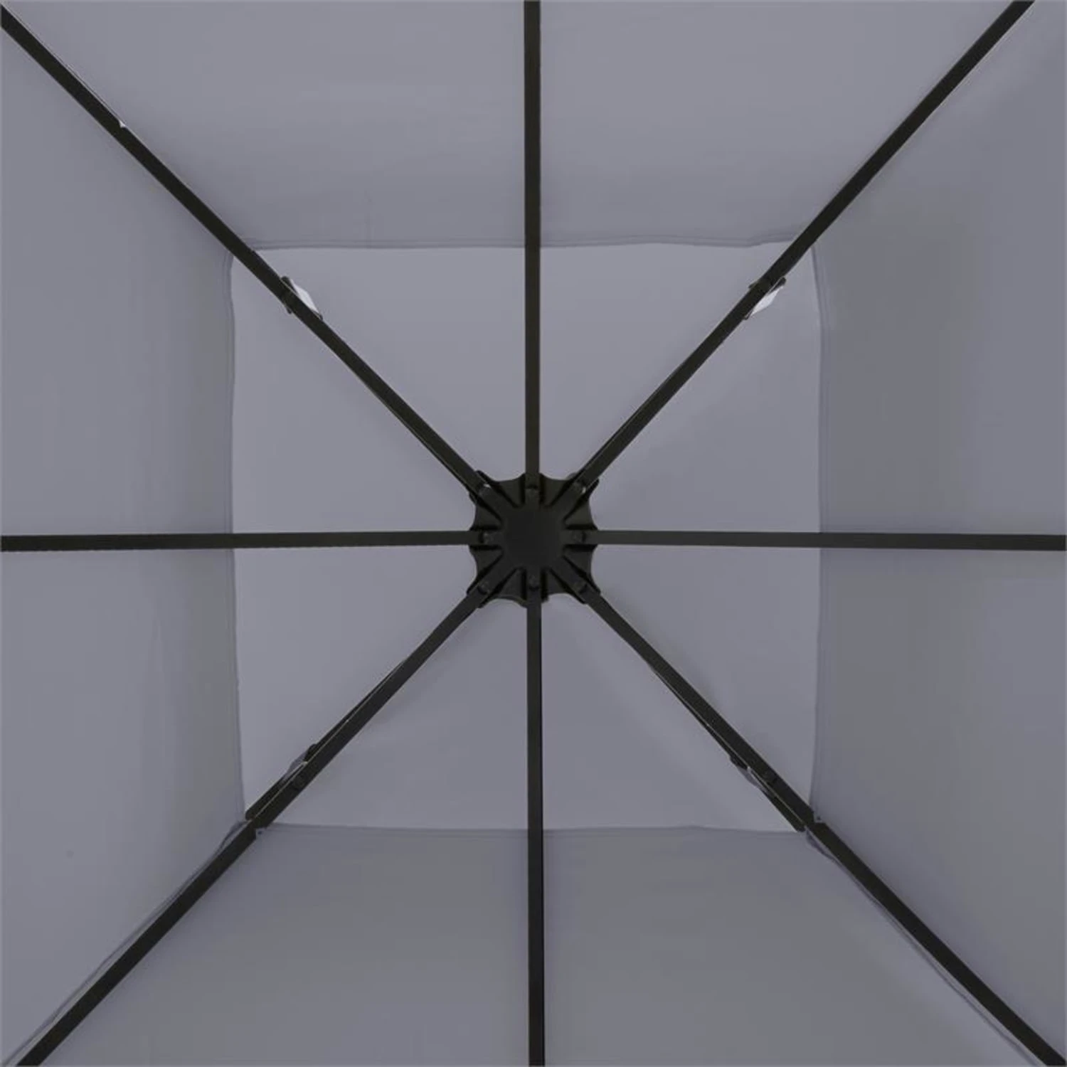 Odeon Grey Pavillon Partyzelt Festzelt 3x3m Stahl Polyester dunkelgrau Odeon Grey Pavillon Partyzelt Festzelt 3x3m Stahl Polyester Dunkelgrau -Klarstein Verkaufs 10030686 yy 0004 detail Blumfeldt Odeon Grey Pavillon Partyzelt dunkelgrau