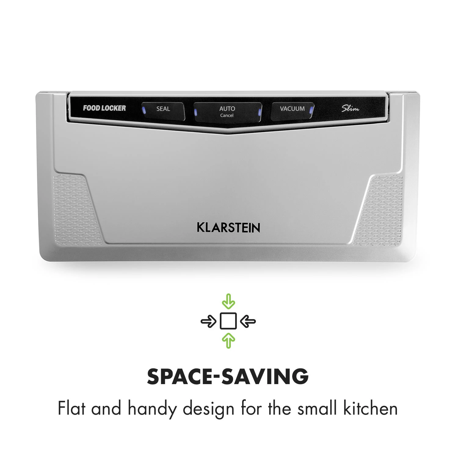 FoodLocker slim Vakuumierer 130W doppelte Schweißnaht FoodLocker Slim Vakuumierer 130W Doppelte Schweißnaht -Klarstein Verkaufs 10030778 uk 0004 logo
