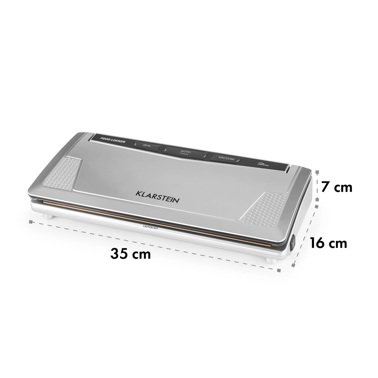 FoodLocker slim Vakuumierer 130W doppelte Schweißnaht FoodLocker Slim Vakuumierer 130W Doppelte Schweißnaht -Klarstein Verkaufs 10030778 yy 0010 logo