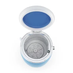 Ecowash-Pico Mini-Waschmaschine Schleuderfunktion 3,5 Kg 380W Blau -Klarstein Verkaufs 10030791 yy 0004 detail oneConcept Ecowash Pico Mini Waschmaschine blau