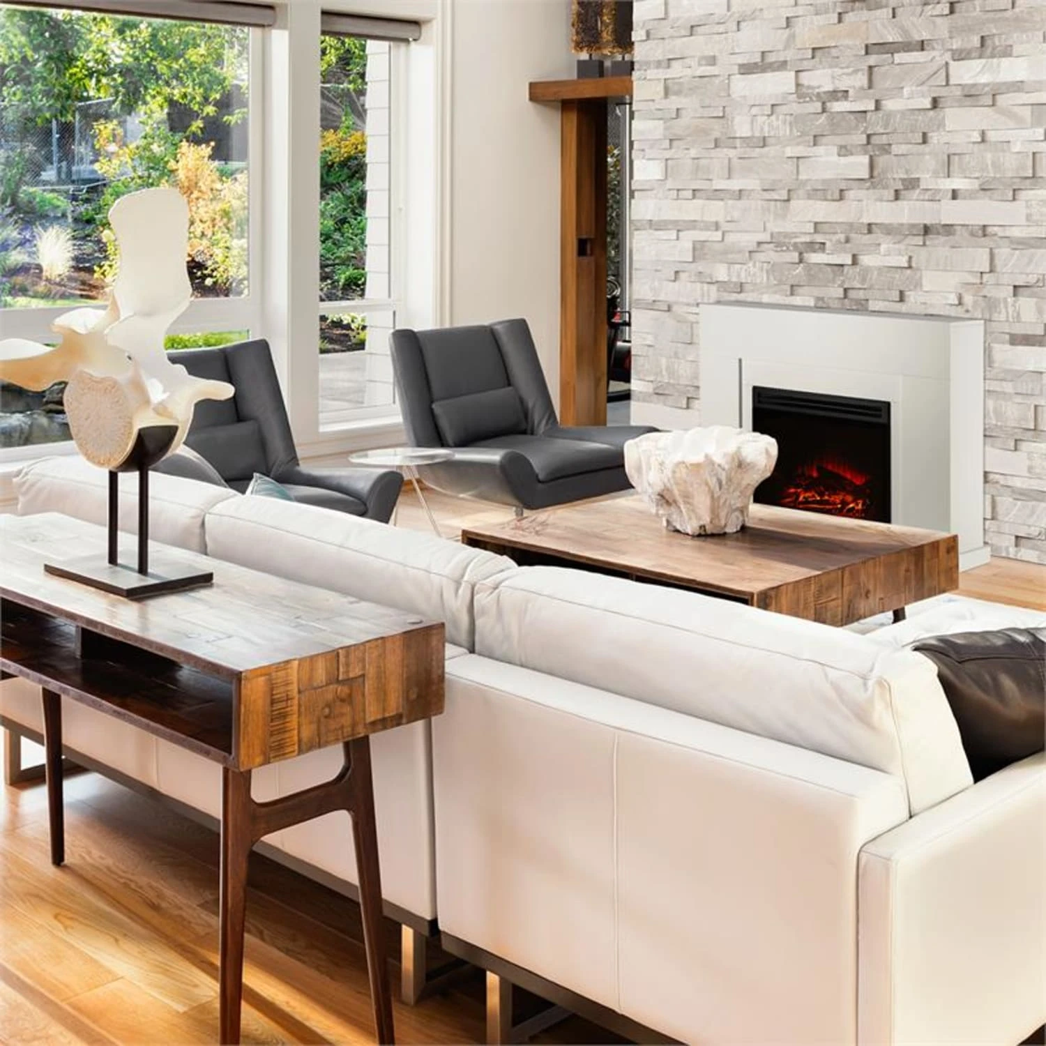 Blanca Elektrischer Kamin LED-Flammensimulation 750/1500 W 5000 BTU Blanca Elektrischer Kamin LED-Flammensimulation 750/1500 W 5000 BTU -Klarstein Verkaufs 10030847 yy 0003 ambient Klarstein Blanca Elektrischer Kamin 1000 2000W