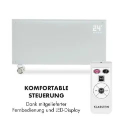 Bornholm Konvektions-Heizgerät 2000W Timer 2 Heizstufen ECO-Modus 2 Bornholm Konvektions-Heizgerät 2000W Timer 2 Heizstufen ECO-Modus -Klarstein Verkaufs 10030917 de 0003 logo