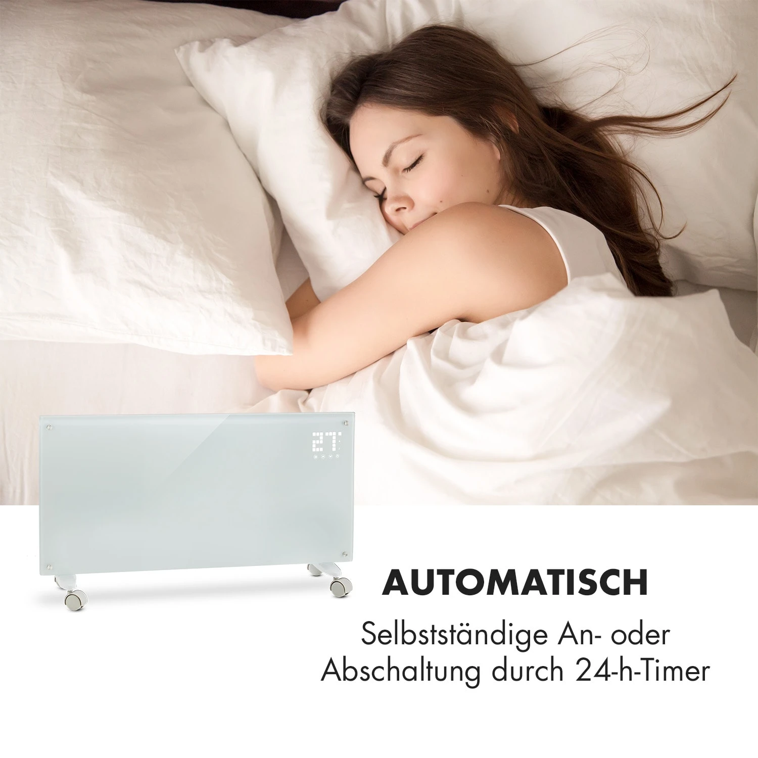 Bornholm Konvektions-Heizgerät 2000W Timer 2 Heizstufen ECO-Modus Bornholm Konvektions-Heizgerät 2000W Timer 2 Heizstufen ECO-Modus -Klarstein Verkaufs 10030917 de 0004 logo