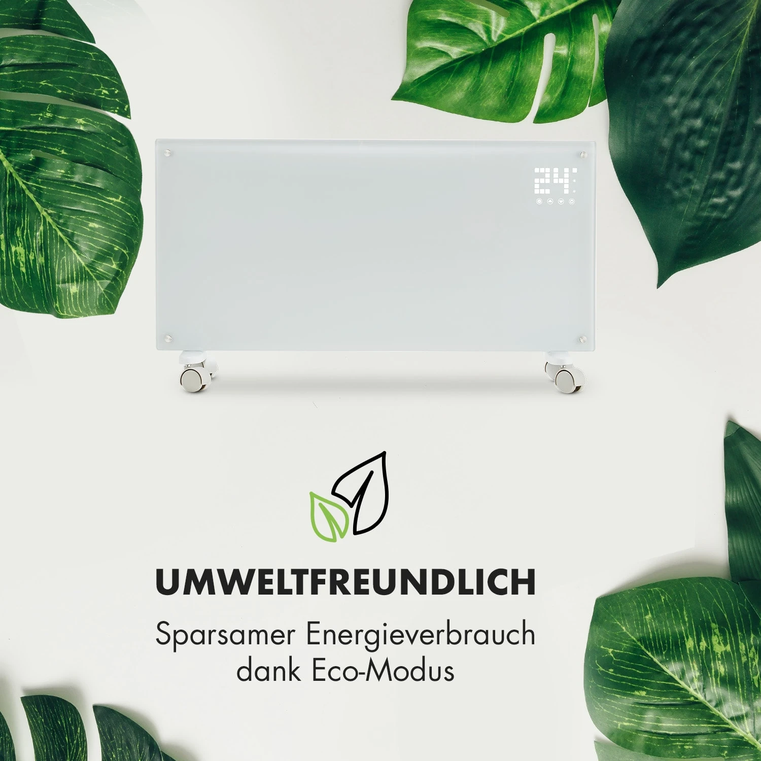 Bornholm Konvektions-Heizgerät 2000W Timer 2 Heizstufen ECO-Modus Bornholm Konvektions-Heizgerät 2000W Timer 2 Heizstufen ECO-Modus -Klarstein Verkaufs 10030917 de 0007 logo