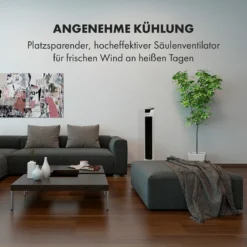 Empire State Turmventilator 37 W Luftdurchsatz: 2200 M³/h Oszillation 1 Empire State Turmventilator 37 W Luftdurchsatz: 2200 M³/h Oszillation -Klarstein Verkaufs 10030980 de 0002 logo