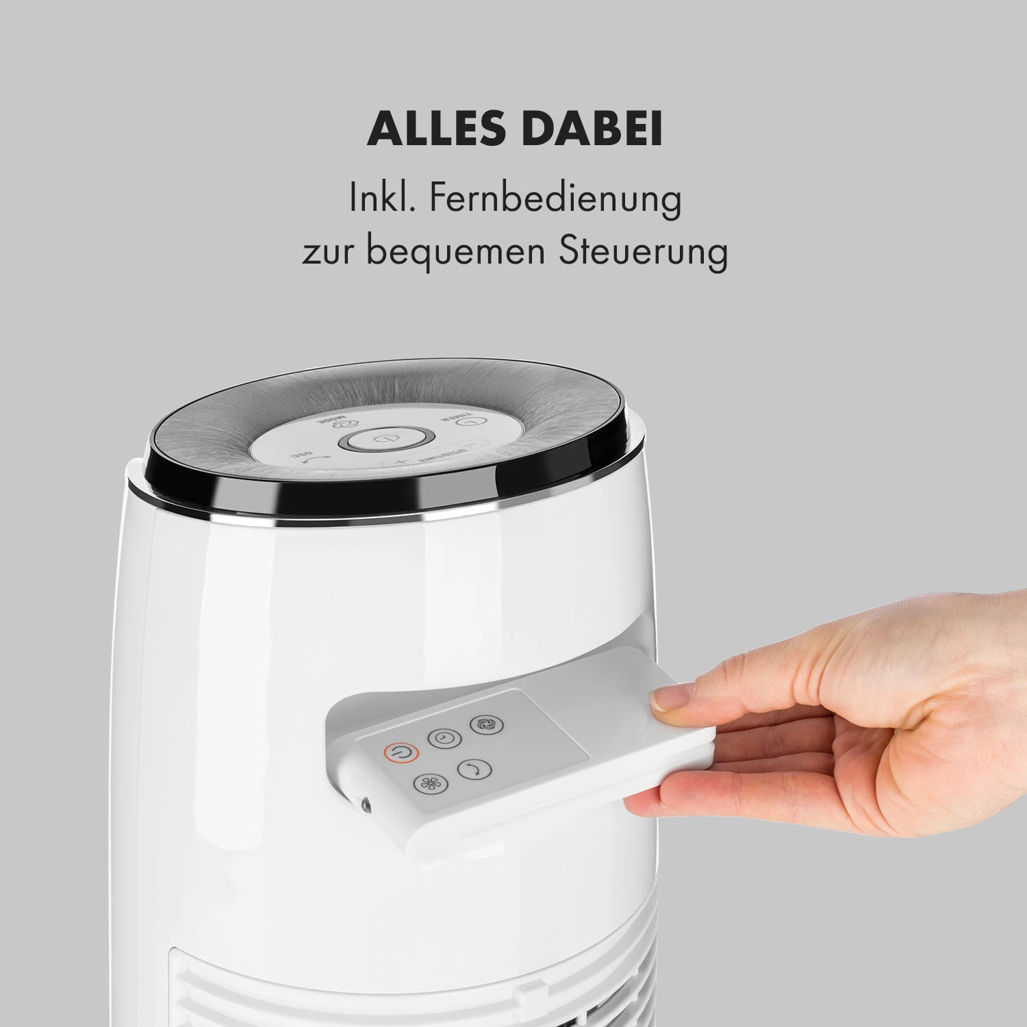 Empire State Turmventilator 37 W Luftdurchsatz: 2200 m³/h Oszillation Empire State Turmventilator 37 W Luftdurchsatz: 2200 M³/h Oszillation -Klarstein Verkaufs 10030980 de 0006 logo