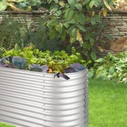 High Grow Hochbeet Gartenbeet 2,0m Zink-Alu-Beschichtung Silber 2 High Grow Hochbeet Gartenbeet 2,0m Zink-Alu-Beschichtung Silber -Klarstein Verkaufs 10031119 uk 0003 logo