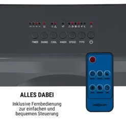 Kingcool 4-in-1 Luftkühler 2340 M³/h 95 W 8 Ltr Mobil Fernbedienung -Klarstein Verkaufs 10031342 de 0005 usp