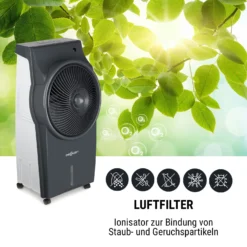 Kingcool 4-in-1 Luftkühler 2340 M³/h 95 W 8 Ltr Mobil Fernbedienung -Klarstein Verkaufs 10031342 de 0006 usp
