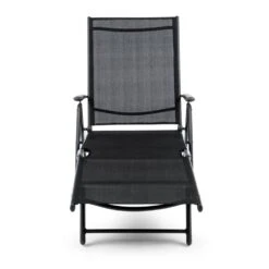 Modena Sonnenliege 64x85x170cm Aluminium/Stahlrohr Schwarz 2 Modena Sonnenliege 64x85x170cm Aluminium/Stahlrohr Schwarz -Klarstein Verkaufs 10031441 yy 0003 detail Blumfeldt Modena Sonnenliege 64x85x170cm schwarz