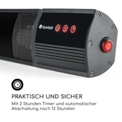 Nitro Infrarotheizstrahler Terrasse Goldröhre 1500W IP55 Fernbedienung 3 Nitro Infrarotheizstrahler Terrasse Goldröhre 1500W IP55 Fernbedienung -Klarstein Verkaufs 10031445 de 0004 logo