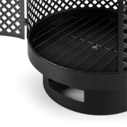 Essos Gartenofen Holzofen Ø45cm Gitterwand Stahlblech Schwarz 3 Essos Gartenofen Holzofen Ø45cm Gitterwand Stahlblech Schwarz -Klarstein Verkaufs 10031482 yy 0004 detail Blumfeldt Essos Gartenofen schwarz