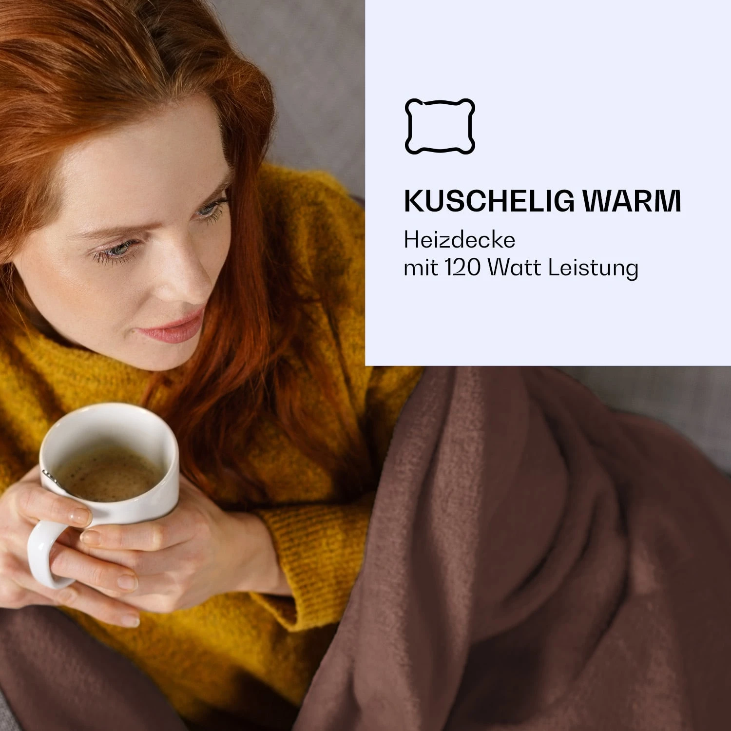 Dr. Watson XXL Heizdecke 3 Stufen waschbar 200x180cm Mikroplüsch Dr. Watson XXL Heizdecke 3 Stufen Waschbar 200x180cm Mikroplüsch -Klarstein Verkaufs 10031579 de 0002 logo