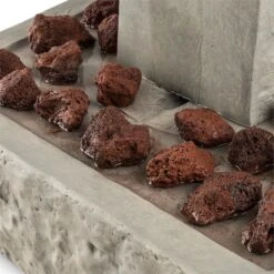 Trafalgar Gartenbrunnen 1,5m LED Fiberglas-Zement 4,5 Kg Ziersteine -Klarstein Verkaufs 10031620 yy 0006 detail Blumfeldt Trafalgar Zierbrunnen Gartenbrunnen Tuff