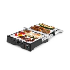 Burgermeister 3-in-1 Kontaktgrill Tischgrill Paninimaker 2000W -Klarstein Verkaufs 10031664 yy 0004 detail Klarstein Burgermeister 3in1 Kontaktgrill
