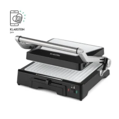 Burgermeister 3-in-1 Kontaktgrill Tischgrill Paninimaker 2000W -Klarstein Verkaufs 10031664 yy 0007 logo Klarstein Burgermeister 3in1 Kontaktgrill