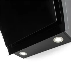 Sabia Dunstabzugshaube Sicherheitsglas Kopffrei 60cm Wandanbau Schwarz -Klarstein Verkaufs 10031680 yy 0006 detail Klarstein Sabia Dunstabzugshaube schwarz