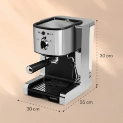 Passionata 20 Espressomaschine 20 Bar 6 Tassen 1,25 Liter Milchschaum 7 Passionata 20 Espressomaschine 20 Bar 6 Tassen 1,25 Liter Milchschaum -Klarstein Verkaufs 10031702 yy 0008 logo