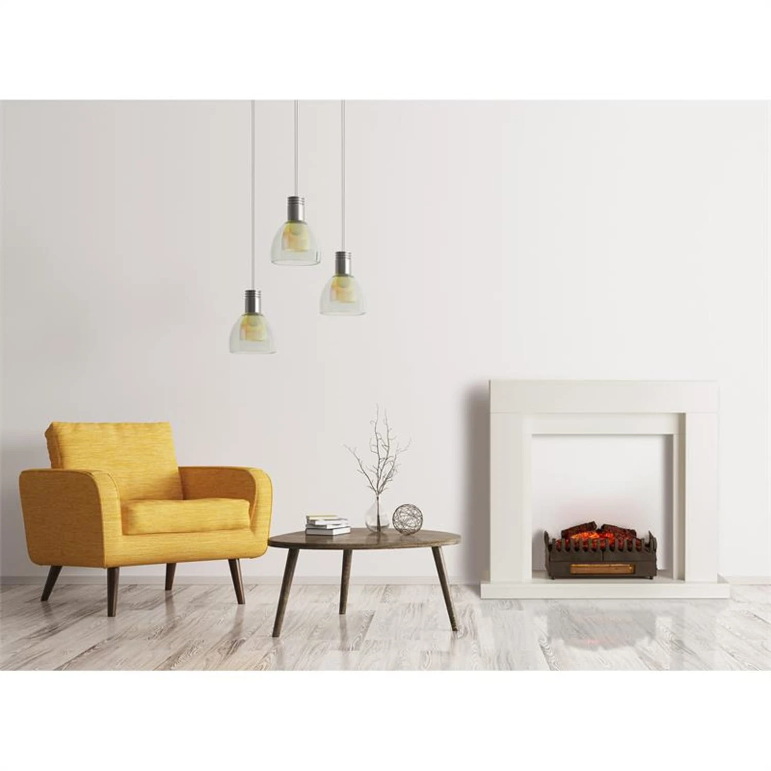 Studio Frame Kamingehäuse MDF modernes Design Studio Frame Kamingehäuse MDF Modernes Design -Klarstein Verkaufs 10031705 yy 0002 ambient Stylish design fireplace