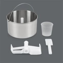 Vanilly Sky Family Eiscremebereiter Frozen Yoghurt 250W 2,5l Silber -Klarstein Verkaufs 10031846 yy 0007 detail Klarstein Vanilly Sky Family Eiscremebereiter silber